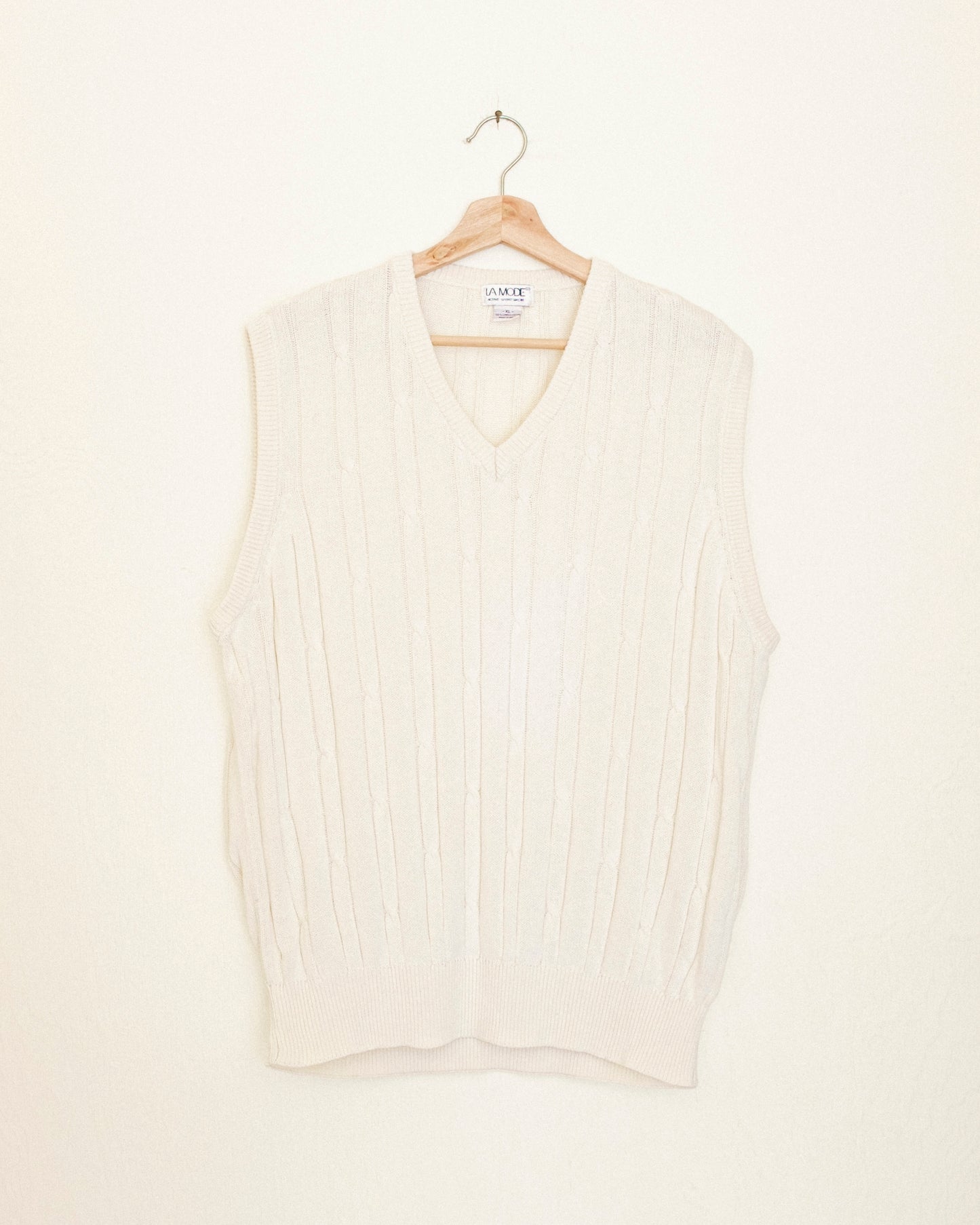 Ivory Sweater Vest