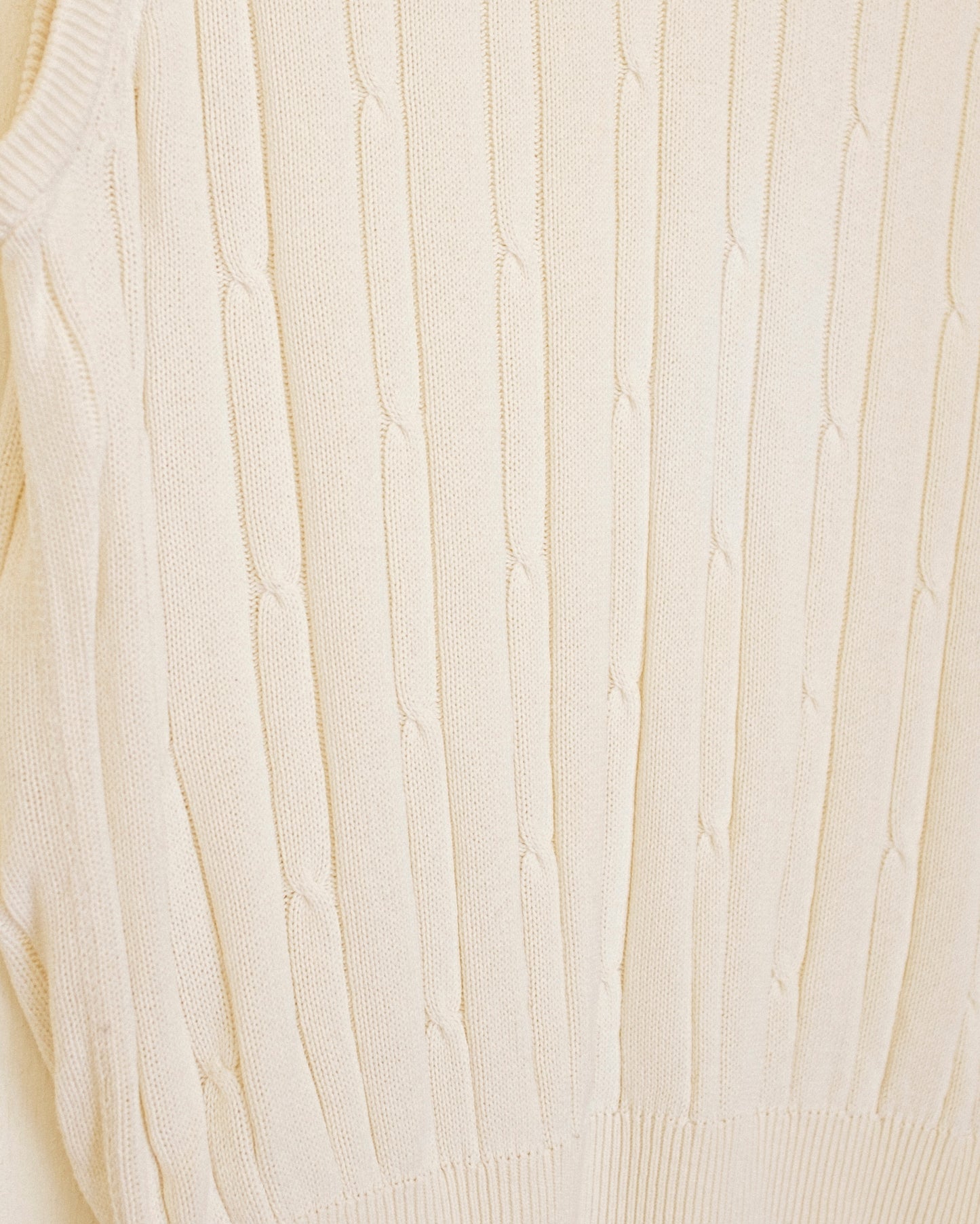 Ivory Sweater Vest