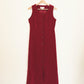 Currant Button Midi Dress