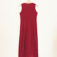 Currant Button Midi Dress
