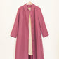 Plum Trench Coat