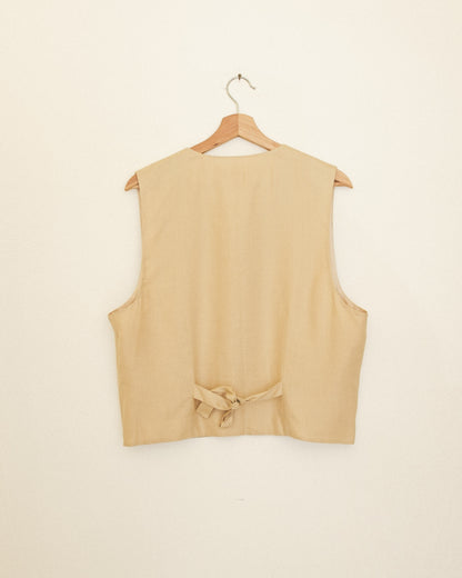 Embroidered Vine Vest