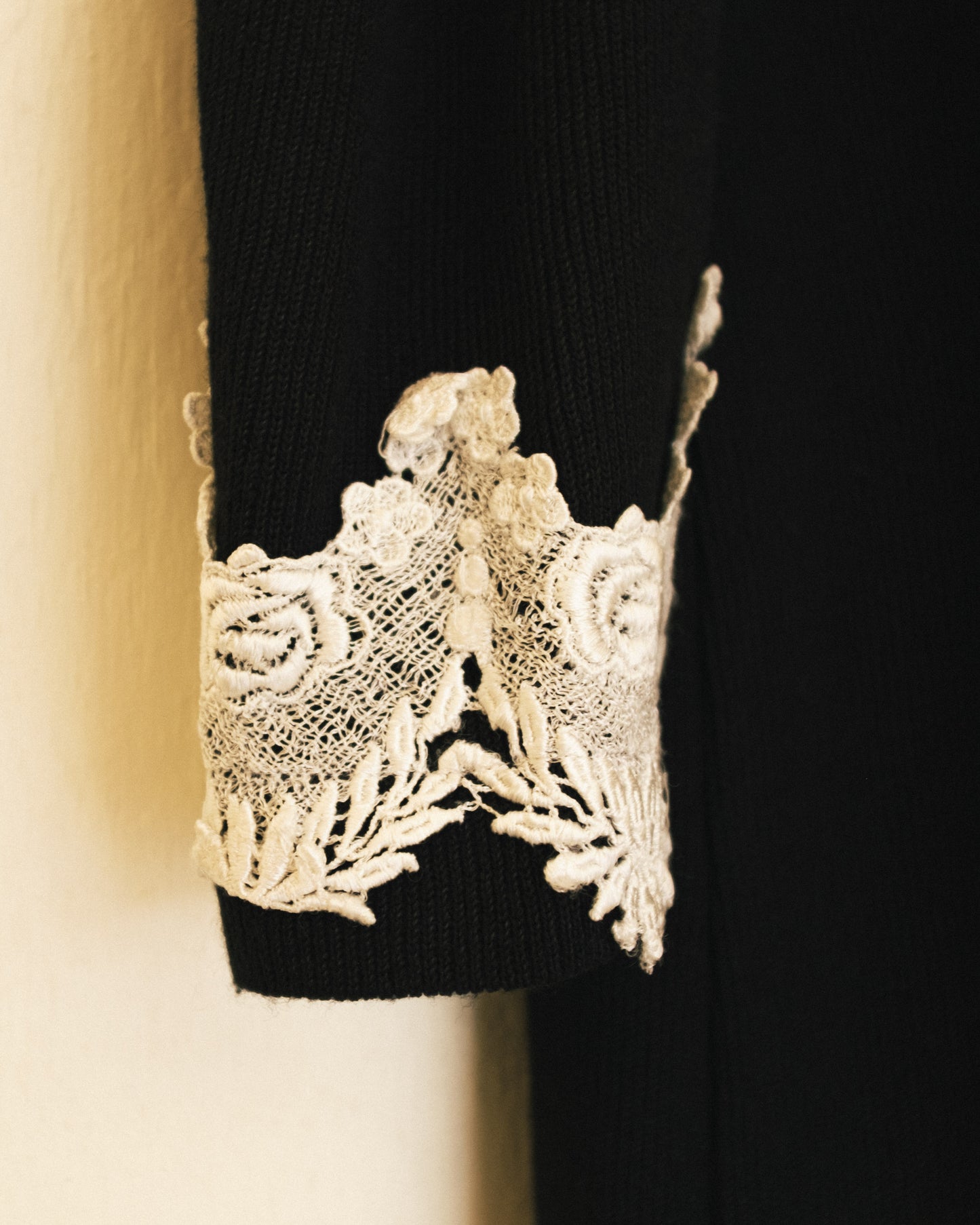 Lace Collar Sweater