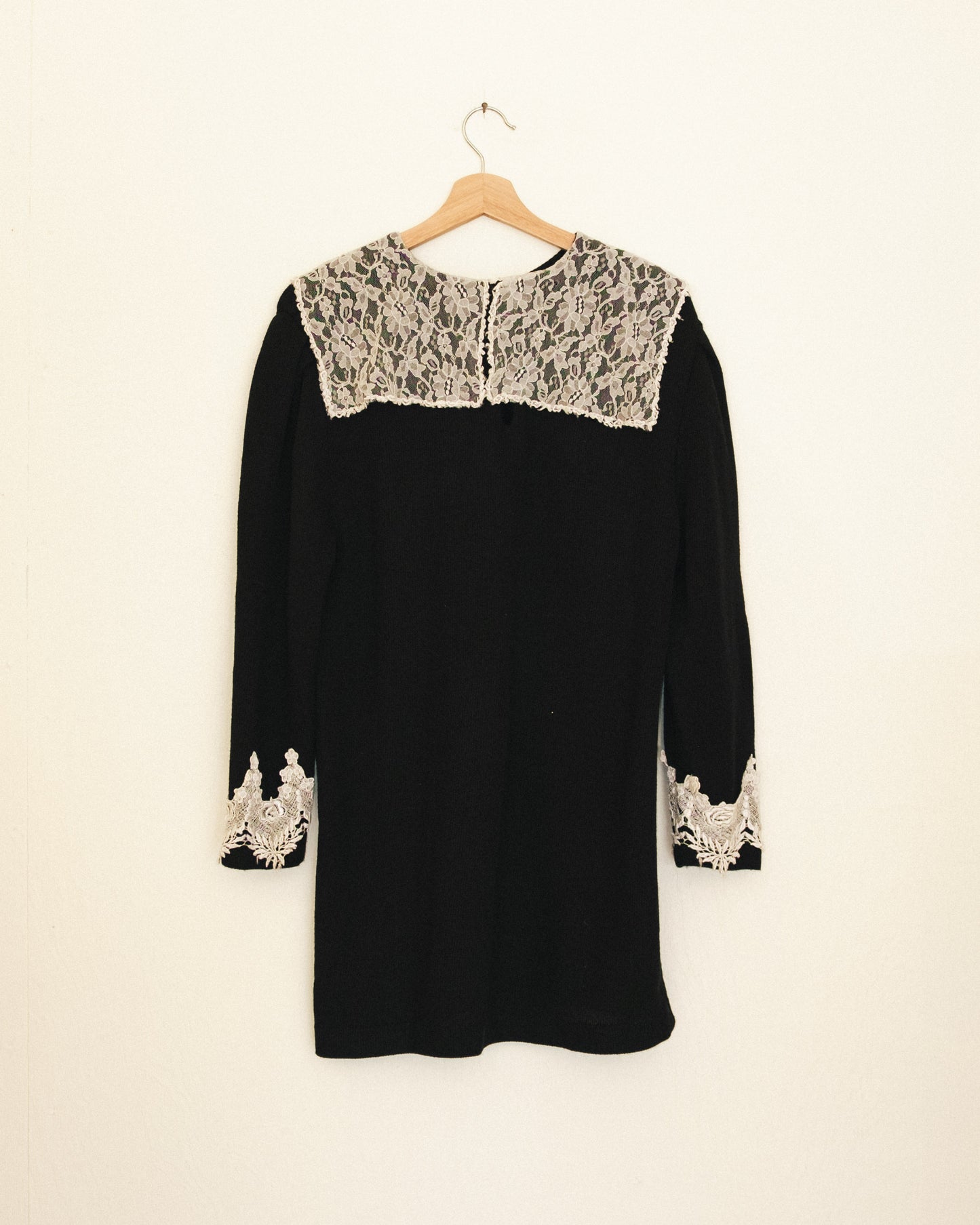Lace Collar Sweater