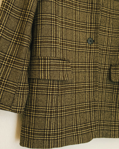 Pistachio Plaid Blazer