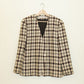 Mocha Houndstooth Jacket