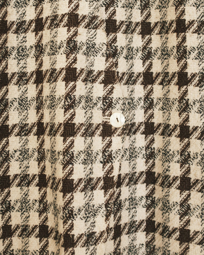 Mocha Houndstooth Jacket