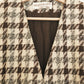 Mocha Houndstooth Jacket
