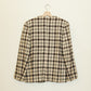 Mocha Houndstooth Jacket