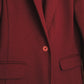 Dark Cherry Blazer