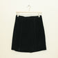 Black Suede Mini Skirt