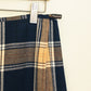 Plaid Wrap Skirt