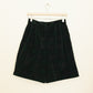 Plaid Corduroy Shorts