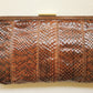 Dofan Snakeskin Clutch