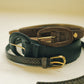 Walnut Suede Belt