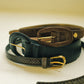 Skinny Snakeskin Belt