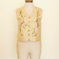 Embroidered Vine Vest