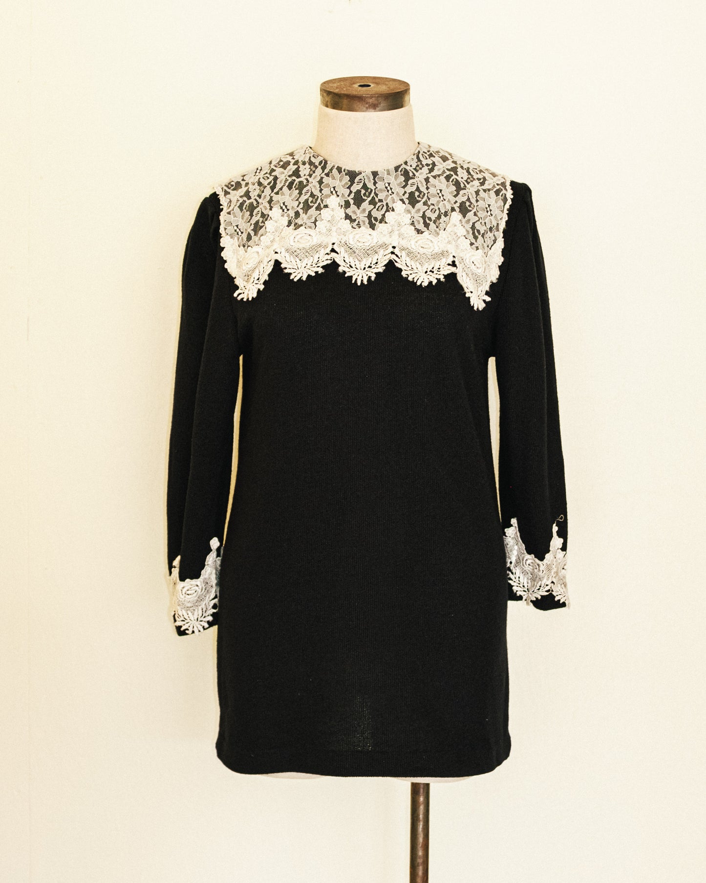 Lace Collar Sweater