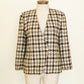 Mocha Houndstooth Jacket