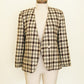 Mocha Houndstooth Jacket