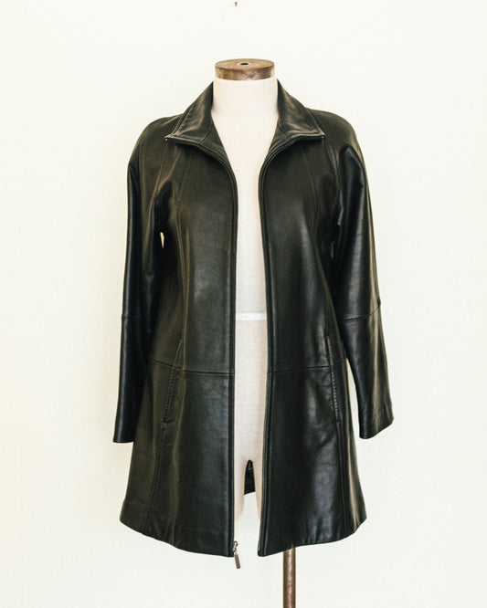 Long Leather Jacket
