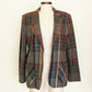 Stone Plaid Blazer