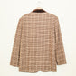 Mixed Houndstooth Blazer