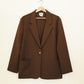 Cocoa Easy Blazer