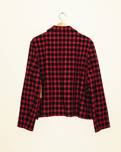 Red Plaid Jacket