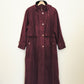 Plum Trench Coat