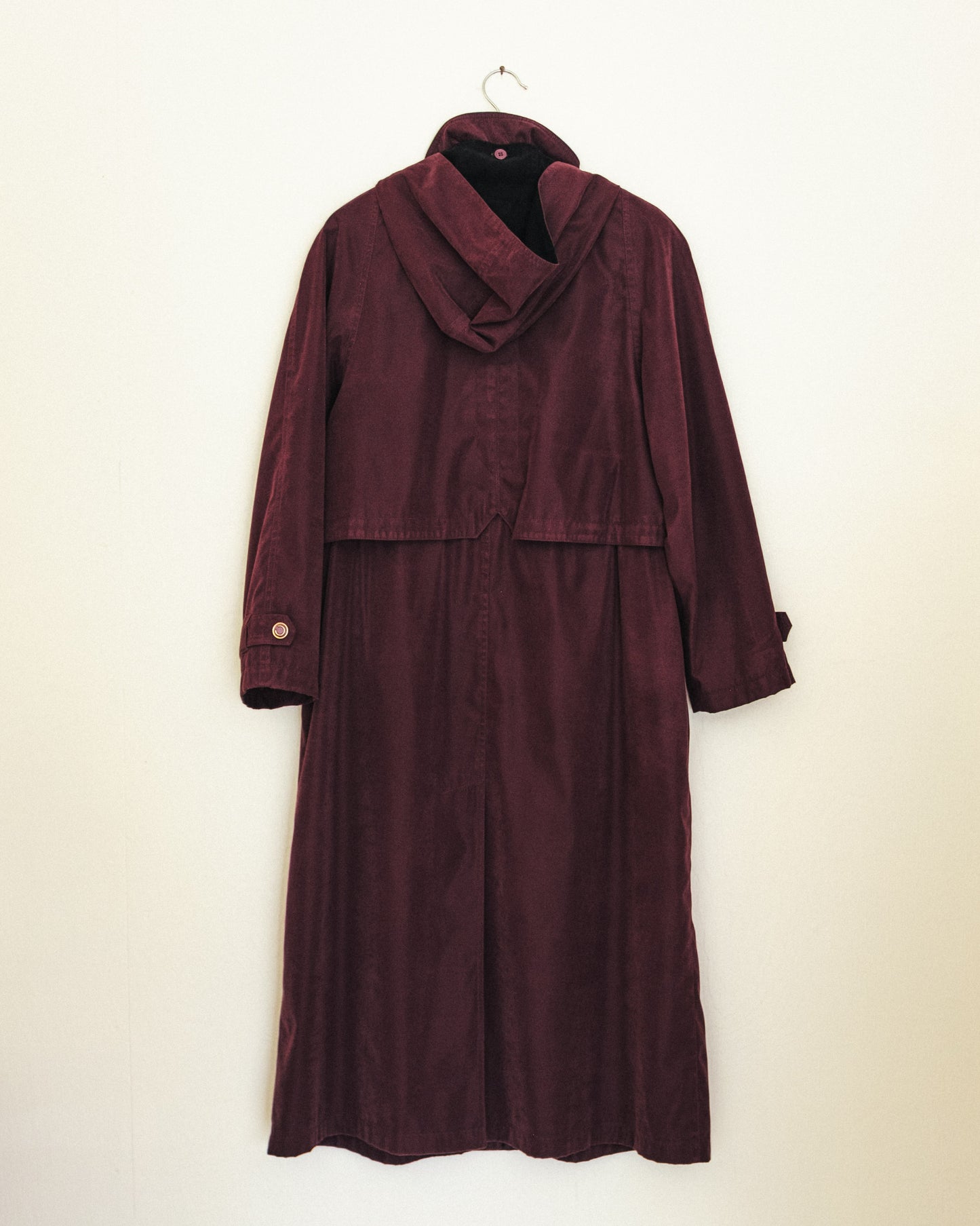 Plum Trench Coat