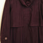 Plum Trench Coat
