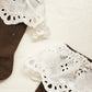 Lace Trimmed Socks - Milk Chocolate