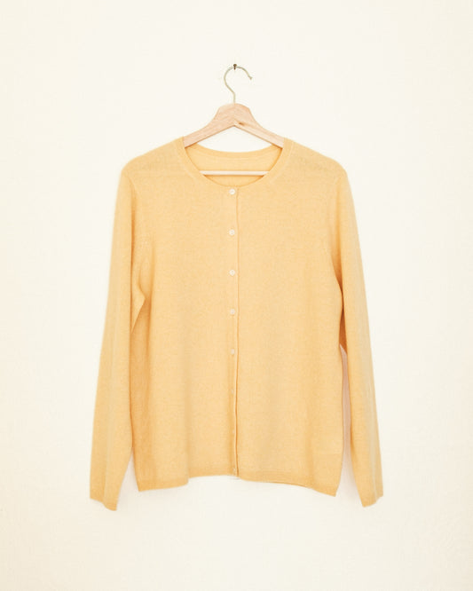 Honey Cashmere Cardigan