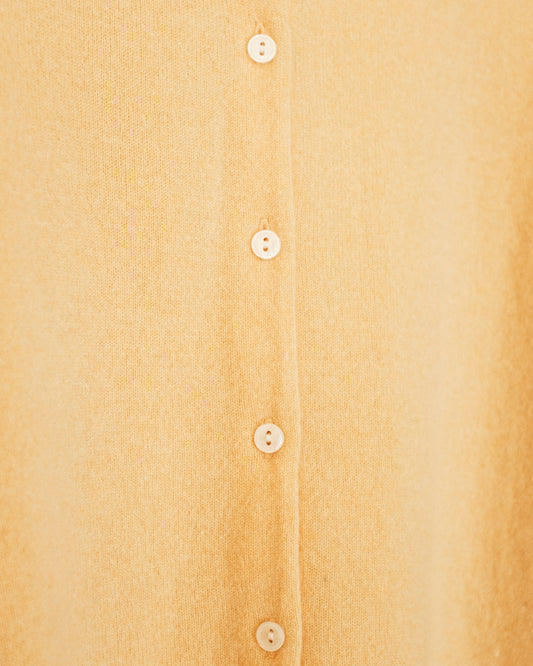 Honey Cashmere Cardigan