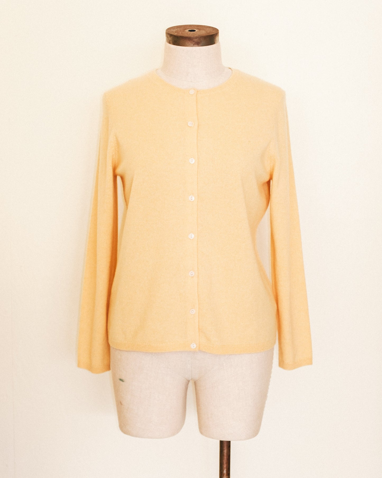 Honey Cashmere Cardigan