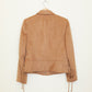 Microsuede Tie Jacket