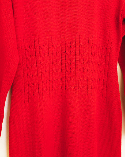Rouge Sweater Dress