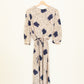 Calligraphic Swirl Dress