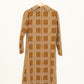 70's Golden Shirtdress