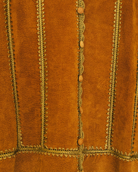 Piecework Suede Jacket