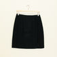 Noir Suede Skirt