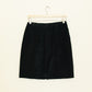 Noir Suede Skirt