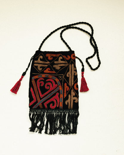Velvet Tassel Purse