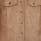 Suede Shirt Jacket