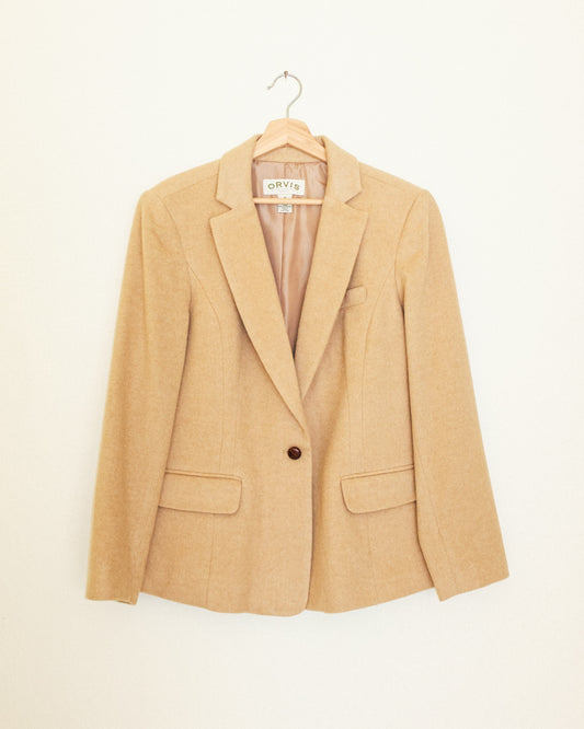 Camel Hair Blazer