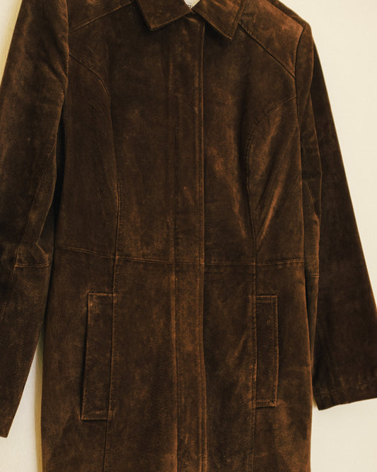 Mocha Suede Jacket