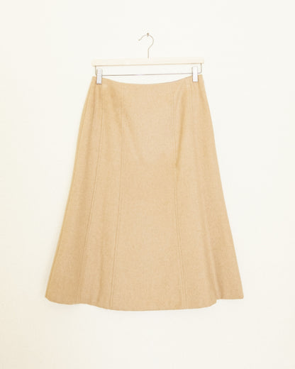 Camel Hair Skirt