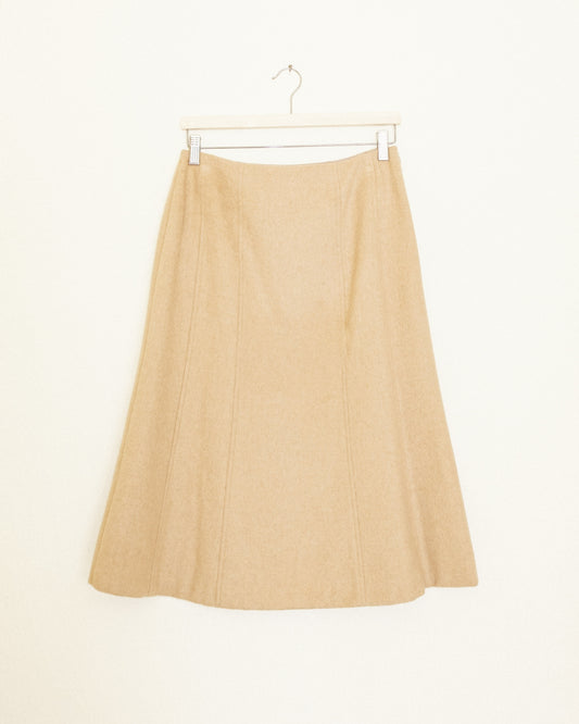 Camel Hair Skirt