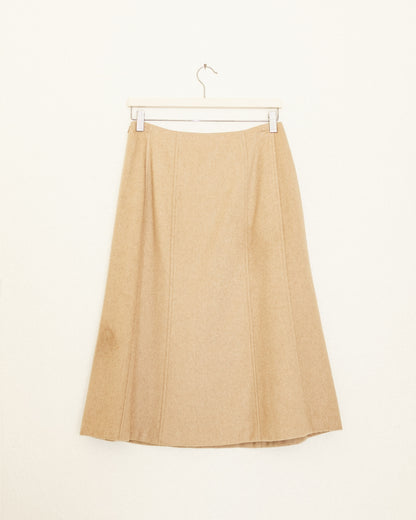 Camel Hair Skirt